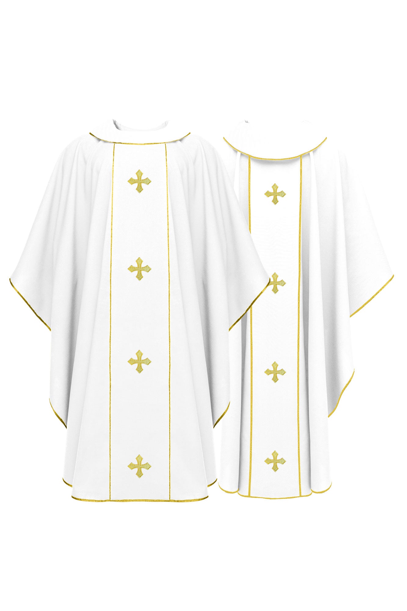 Chasuble with Gold Crosses