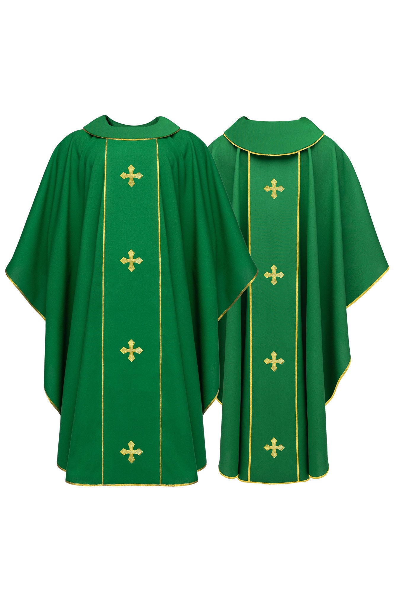 Chasuble with Gold Crosses