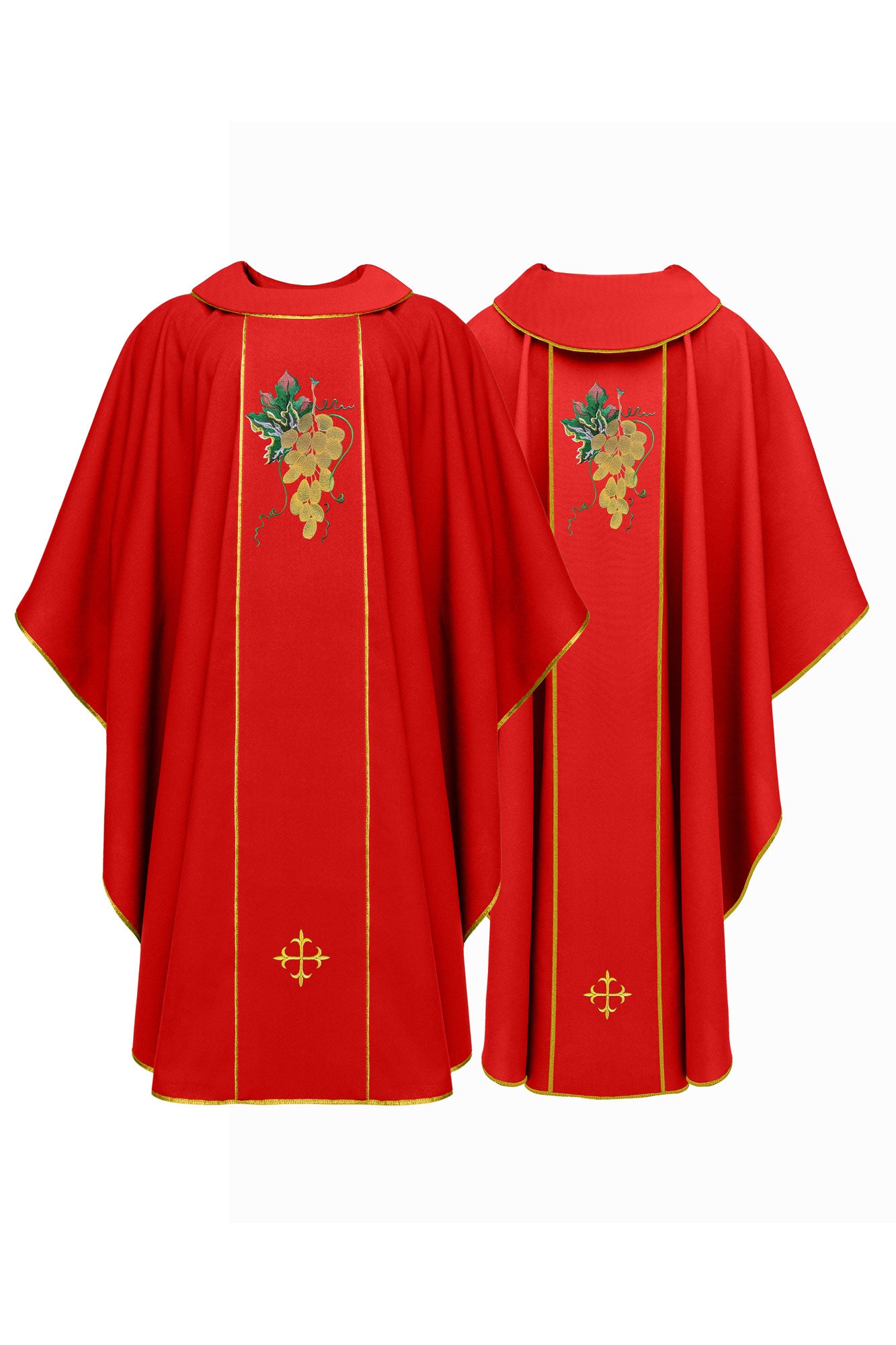 Chasuble with Grapes and Cross