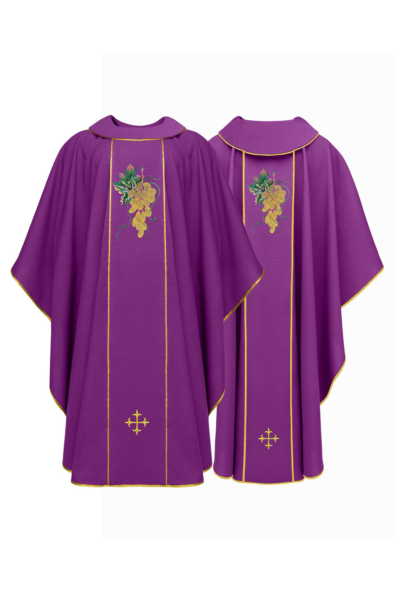 Chasuble with Grapes and Cross